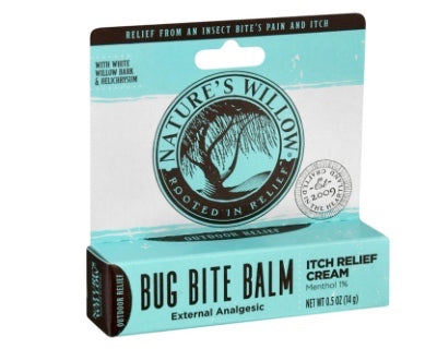 Bug Bite Balm Nature's Willow Itch Relief Cream