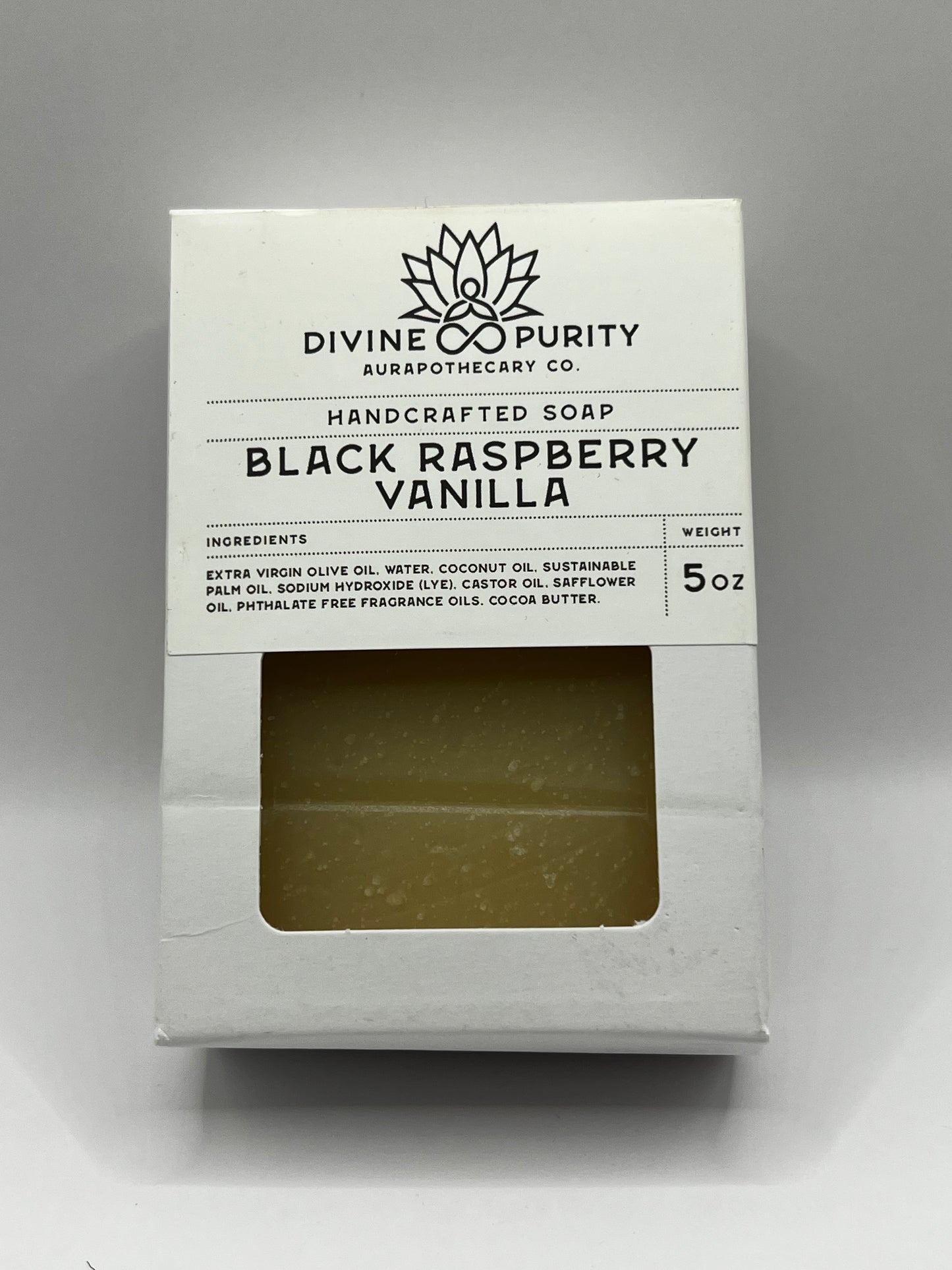 Black Raspberry Vanilla Soap Bar