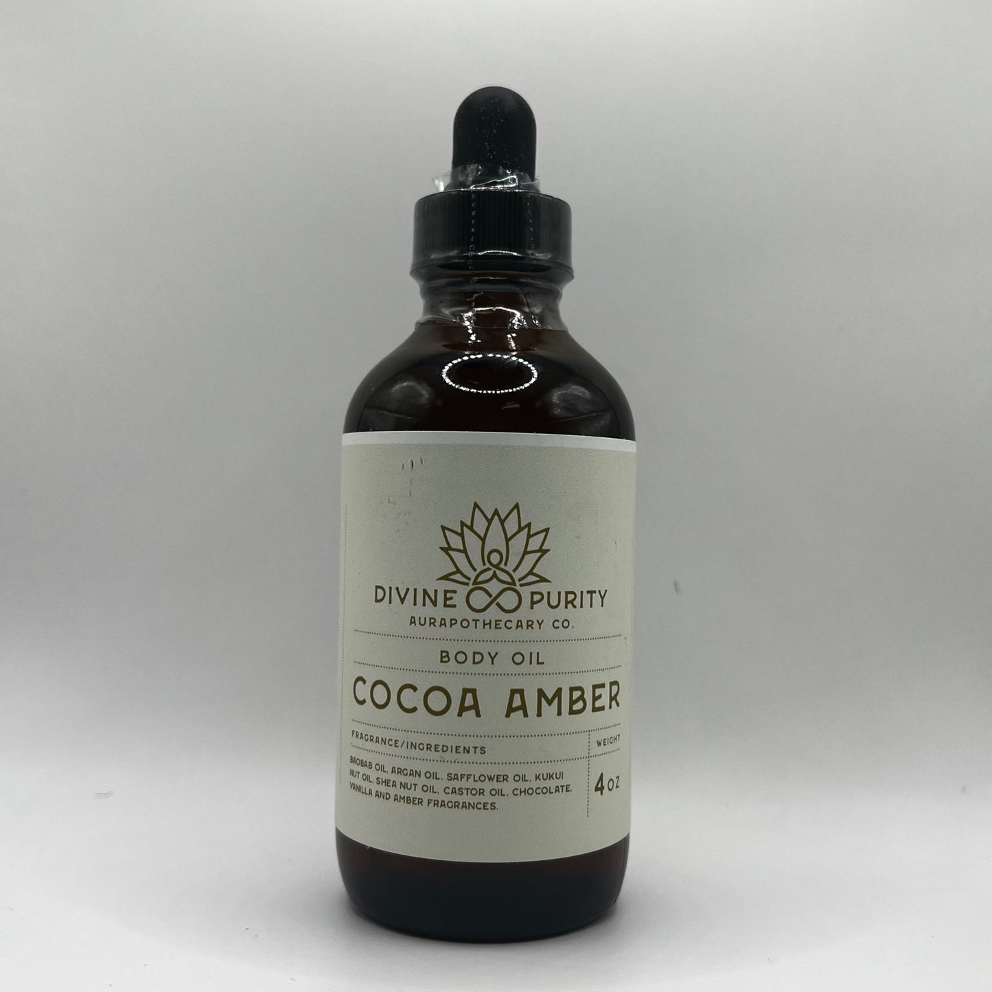 Cocoa Amber Aura Bliss Body Oil