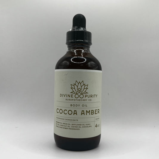 Cocoa Amber Aura Bliss Body Oil